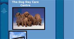 Desktop Screenshot of dogdaycarecentre.co.uk